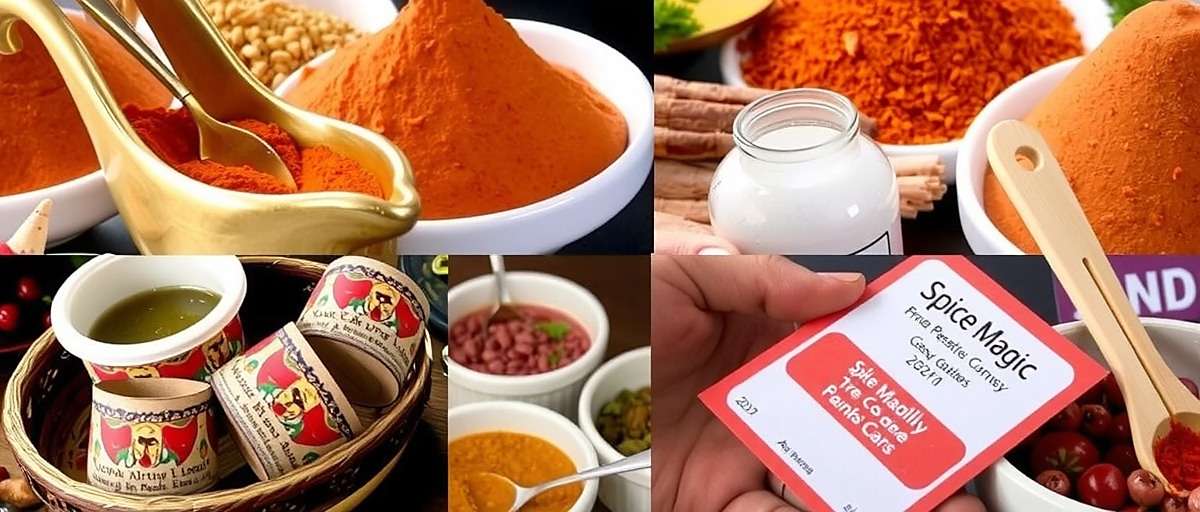 Spice Magic Odyssey festival event showing decorated spice market for Diwali with special magical spice preparations