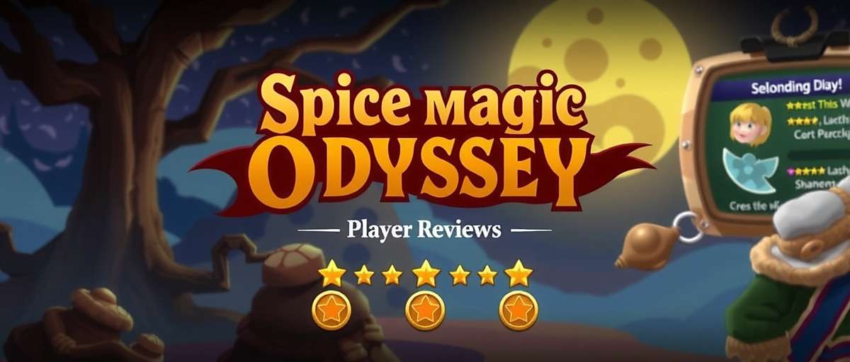 Spice Magic Odyssey player reviews showcase with high ratings and positive comments
